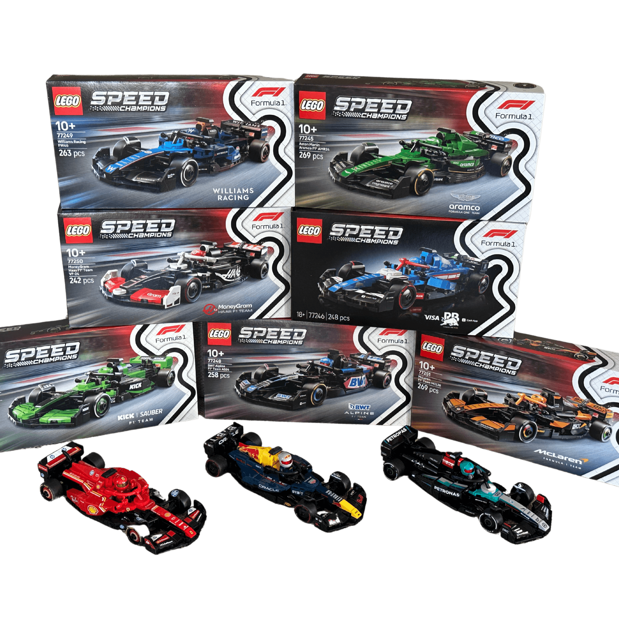 LEGO® alle F1® racewagens