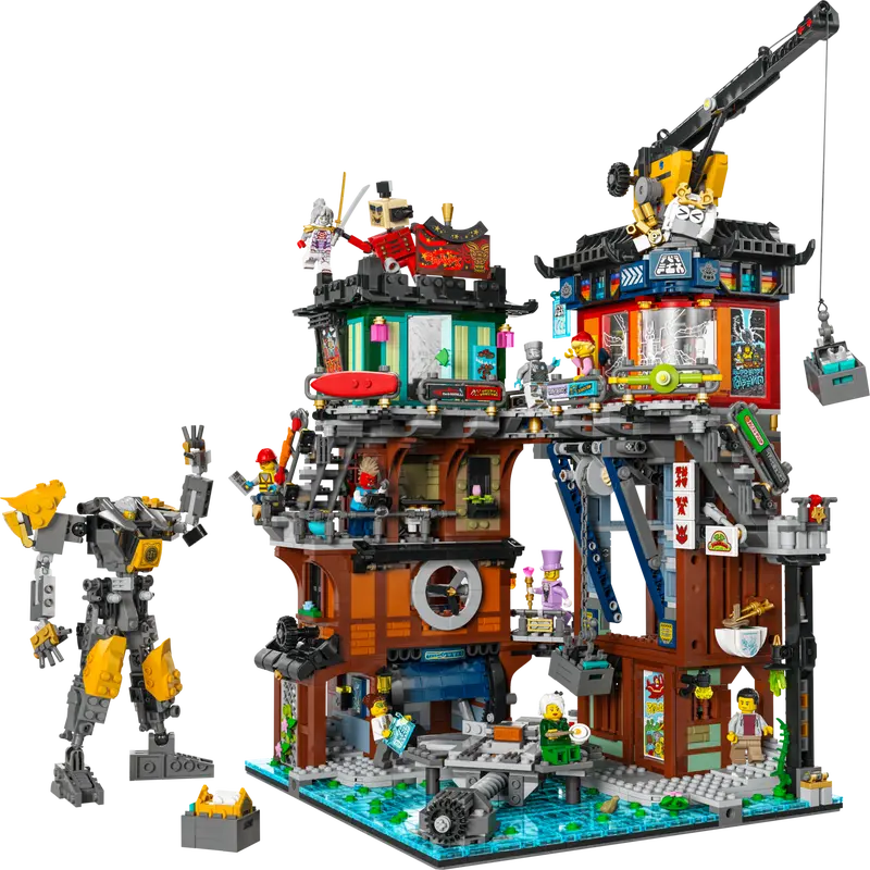 LEGO® NINJAGO® City werkplaatsen